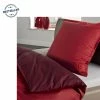 bugatti Bettwäsche 135x200 4939/400 Wende-Bettwäsche, 135 x 200 cm, Baumwolle, Rot-marsala, Rot