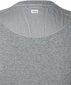 Schiesser Revival Karl-Heinz 1/1 Shirt 160096/202 Longsleeve, Baumwolle, Grau meliert, Grau-melange -schlechtchritte 146781 norm3