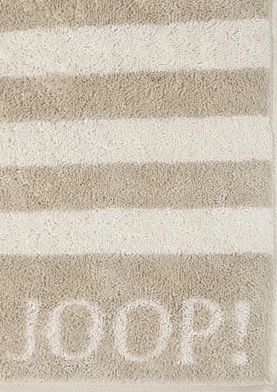 JOOP! Handtuch 1610/HT/30 50 x 100 cm, Sand gestreift, Sand 2 JOOP! Handtuch 1610/HT/30 50 x 100 cm, Sand gestreift, Sand – Bild 2