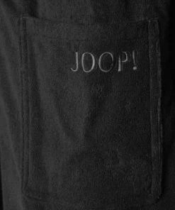 JOOP! Bademantel Kapuze 1619/97 Baumwolle, Schwarz -schlechtchritte 162208 norm3