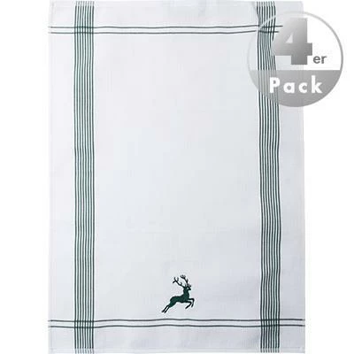 LASA Geschirrtuch 4er Pack 137215/4 Geschirrtücher, Baumwolle, Weiß-grün, Grün 1 LASA Geschirrtuch 4er Pack 137215/4 Geschirrtücher, Baumwolle, Weiß-grün, Grün