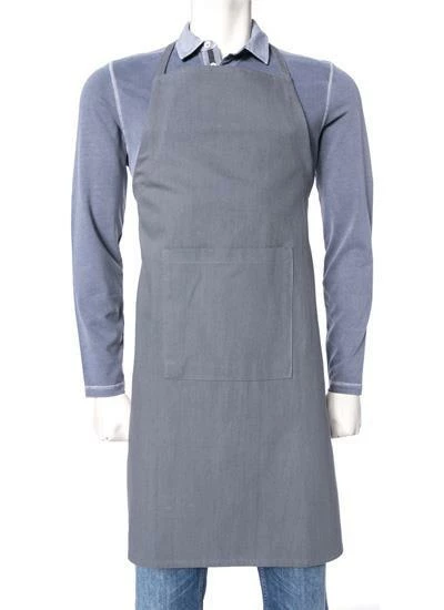 Kleinmann Küchenschürze 146181/3073 Baumwolle, Grau 1 Kleinmann Küchenschürze 146181/3073 Baumwolle, Grau