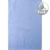 Kleinmann Geschirrtuch 4er Pack 146180/2096 Baumwolle, Hellblau, Blau