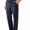 Mey LOUNGE Hose lang 24660/668 Pyjamahose, Baumwolle, Marineblau, Yacht blue