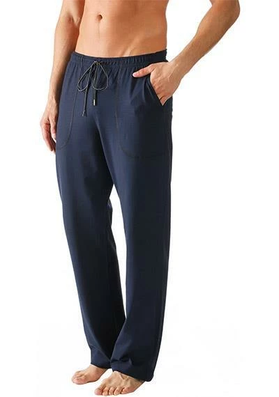 Mey LOUNGE Hose lang 24660/668 Pyjamahose, Baumwolle, Marineblau, Yacht blue 1 Mey LOUNGE Hose lang 24660/668 Pyjamahose, Baumwolle, Marineblau, Yacht blue