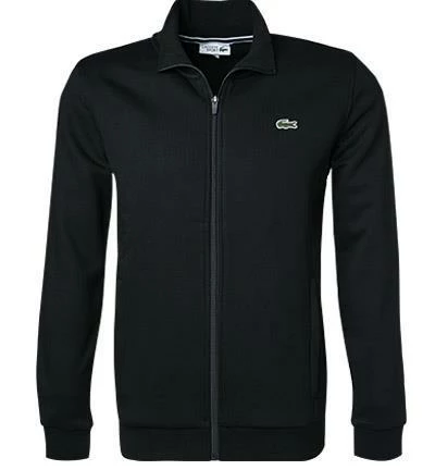 LACOSTE Sweatjacke SH7616/031 Baumwolle, Schwarz, Noir 1 LACOSTE Sweatjacke SH7616/031 Baumwolle, Schwarz, Noir