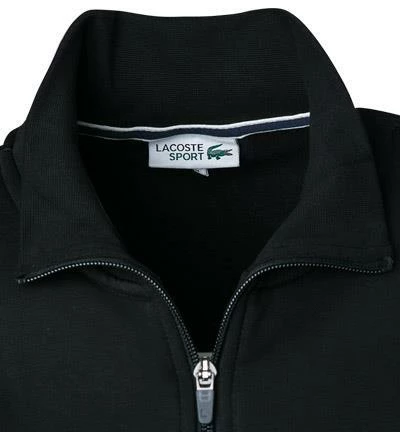 LACOSTE Sweatjacke SH7616/031 Baumwolle, Schwarz, Noir 2 LACOSTE Sweatjacke SH7616/031 Baumwolle, Schwarz, Noir – Bild 2