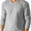 Mey CLUB Sweatshirt 23540/620 Mikrofaser-Baumwolle, Hellgrau meliert, Grey melange