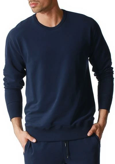 Mey CLUB Sweatshirt 23540/668 Baumwolle, Navy, Yacht blue 1 Mey CLUB Sweatshirt 23540/668 Baumwolle, Navy, Yacht blue