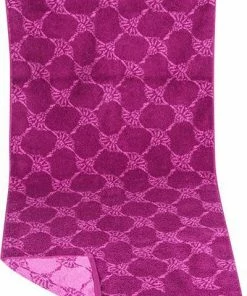 JOOP! Handtuch 1611/HT/22 50 x 100 cm, Cassis gemustert, Cassis