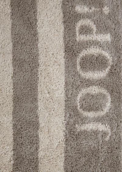 JOOP! Duschtuch 1610/DT/70 80 x 150 cm, Grau gestreift, Beige-grau 2 JOOP! Duschtuch 1610/DT/70 80 x 150 cm, Grau gestreift, Beige-grau – Bild 2