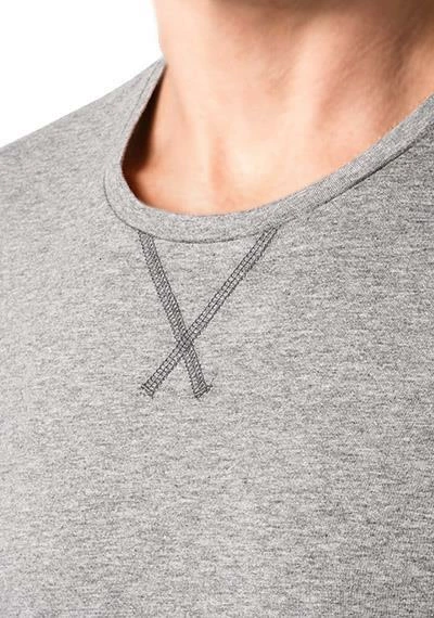 Strellson T-Shirt 521024/121 Longsleeve, Baumwolle, Hellgrau meliert, Grau 2 Strellson T-Shirt 521024/121 Longsleeve, Baumwolle, Hellgrau meliert, Grau – Bild 2