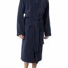 JOOP! Bademantel Kimono 1647/175 Baumwolle, Blau