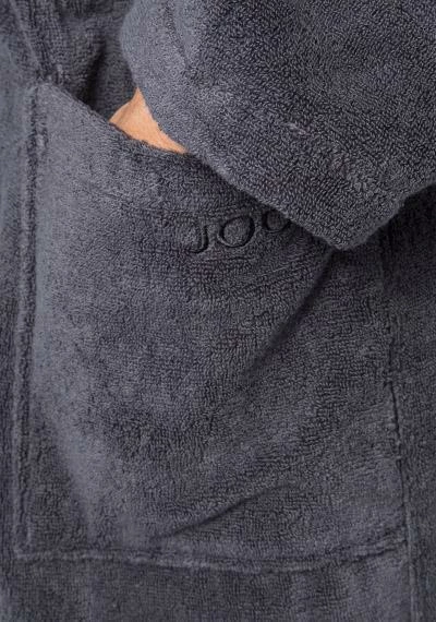 JOOP! Bademantel Kimono 1647/767 Baumwolle, Anthrazit 3 JOOP! Bademantel Kimono 1647/767 Baumwolle, Anthrazit – Bild 3