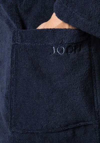 JOOP! Bademantel Kapuze 1648/175 Baumwolle, Blau 4 JOOP! Bademantel Kapuze 1648/175 Baumwolle, Blau – Bild 4