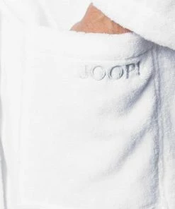 JOOP! Bademantel Kapuze 1648/600 Baumwolle, Weiß -schlechtchritte 256429 norm3