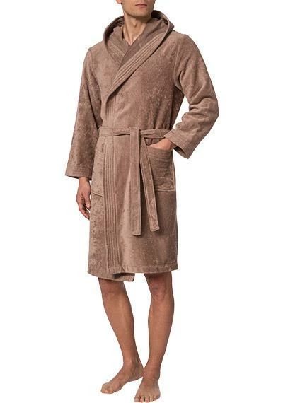 LASA Bademantel Cool 1511310/3234 Baumwolle, Hellbraun, Castano 1 LASA Bademantel Cool 1511310/3234 Baumwolle, Hellbraun, Castano