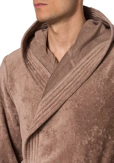 LASA Bademantel Cool 1511310/3234 Baumwolle, Hellbraun, Castano 2 LASA Bademantel Cool 1511310/3234 Baumwolle, Hellbraun, Castano – Bild 2