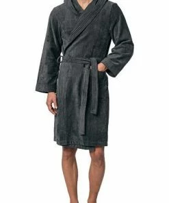 LASA Bademantel Cool 1511310/3073 Baumwolle, Grau, Gris