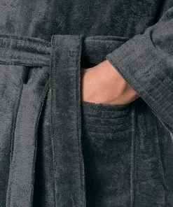 LASA Bademantel Cool 1511310/3073 Baumwolle, Grau, Gris 5 LASA Bademantel Cool 1511310/3073 Baumwolle, Grau, Gris -schlechtchritte 256895 norm3