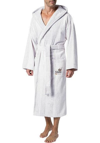 Kleinmann Bademantel 019231/755 Baumwolle, Weiß 1 Kleinmann Bademantel 019231/755 Baumwolle, Weiß
