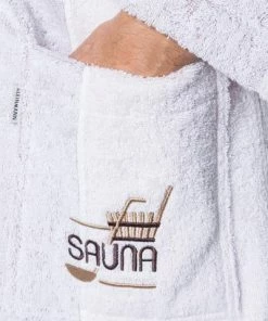 Kleinmann Bademantel 019231/755 Baumwolle, Weiß 5 Kleinmann Bademantel 019231/755 Baumwolle, Weiß -schlechtchritte 256934 norm3