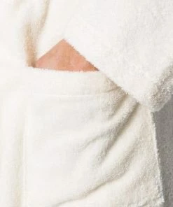 Kleinmann Bademantel Alba 019302/65 Baumwolle, Creme, Crudo -schlechtchritte 256951 norm3