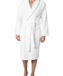Kleinmann Bademantel Alba 019302/1 Baumwolle, Weiß, Blanco