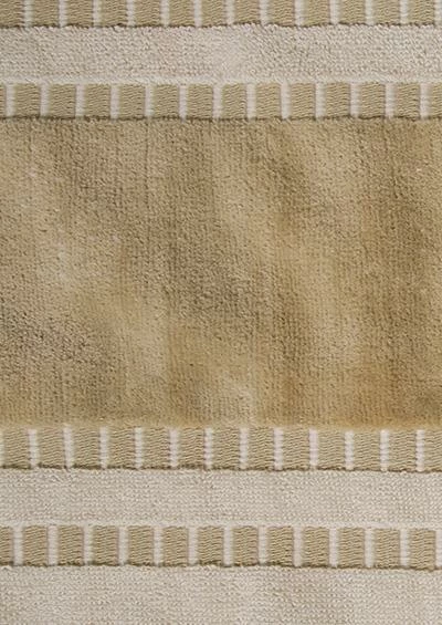 Kleinmann Saunatuch 90 x 180 cm 86002/ST/704 Beige, Grün 2 Kleinmann Saunatuch 90 x 180 cm 86002/ST/704 Beige, Grün – Bild 2