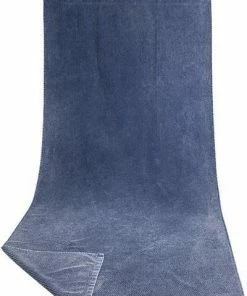 Kleinmann Saunatuch 85 x 200 cm 167103/ST/3 Jeansblau meliert, Blau