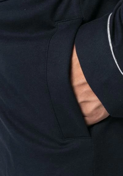 BOSS Kimono dunkelblau 50229070/403 Hausmantel, Baumwolle, Navy 3 BOSS Kimono dunkelblau 50229070/403 Hausmantel, Baumwolle, Navy – Bild 3