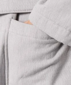 Kleinmann Bademantel Ginger 1721314/6 Baumwolle, Hellgrau meliert, Grau -schlechtchritte 284588 norm3