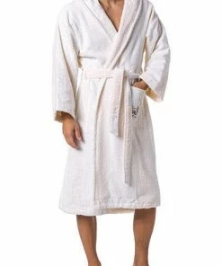 Kleinmann Bademantel 019231/711 Baumwolle, Creme