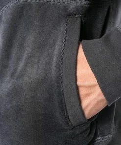 Jockey Velours Jacket 500711H/993 Sweatjacke, Baumwolle, Graphit , Grau -schlechtchritte 300360 norm3