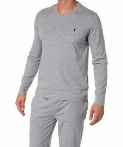 Polo Ralph Lauren Sleep Shirt 714706746/003 Longsleeve, Baumwolle, Grau