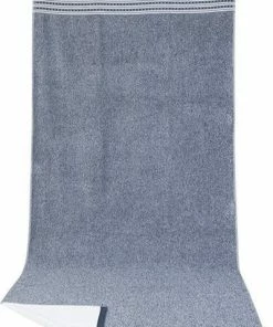 LASA Saunatuch 85 x 200 cm 187120/6 Graublau meliert, Grau