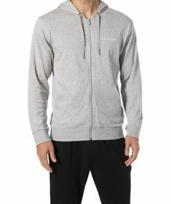 Calvin Klein Underwear Calvin Klein MODERN COTTON Sweatjacke NM1542E/080 Baumwolle, Hellgrau, Grau