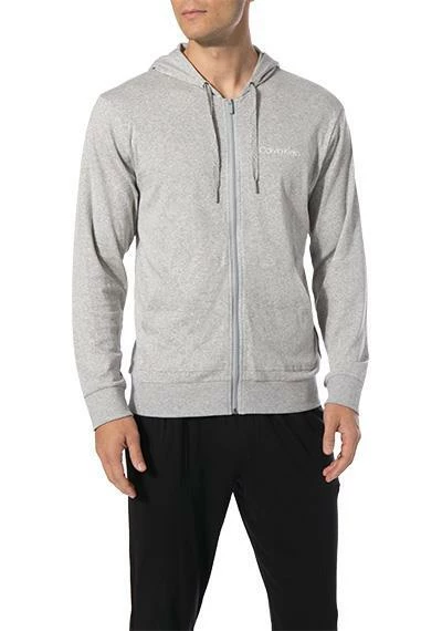 Calvin Klein Underwear Calvin Klein MODERN COTTON Sweatjacke NM1542E/080 Baumwolle, Hellgrau, Grau 1 Calvin Klein Underwear Calvin Klein MODERN COTTON Sweatjacke NM1542E/080 Baumwolle, Hellgrau, Grau