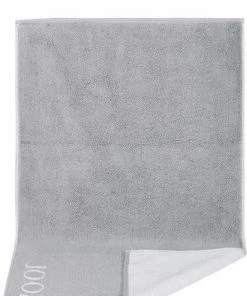 JOOP! Badematte 1600/BM/76 50 x 80 cm, Hellgrau, Silber-weiß