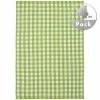 LASA Geschirrtuch 50 x 70 cm 4er Pack 187171/2612 Geschirrtücher, Baumwolle, Hellgrün-weiß kariert, Grün