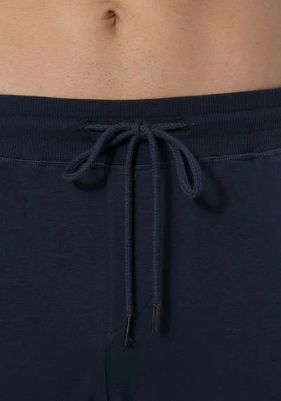 HANRO Hose lang Living 07 5071/0496 Loungehose, Baumwolle, Navy, Black iris 2 HANRO Hose lang Living 07 5071/0496 Loungehose, Baumwolle, Navy, Black iris – Bild 2