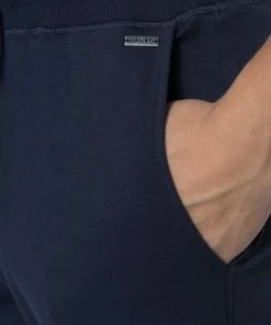 HANRO Hose lang Living 07 5071/0496 Loungehose, Baumwolle, Navy, Black iris 6 HANRO Hose lang Living 07 5071/0496 Loungehose, Baumwolle, Navy, Black iris -schlechtchritte 311219 norm3