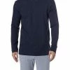 HANRO Sweatshirt Living 07 5072/0496 Baumwolle, Grau, Black iris