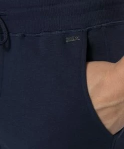 HANRO Hose kurz Living 07 5070/0496 Loungehose, Baumwolle, Navy, Black iris -schlechtchritte 311246 norm3