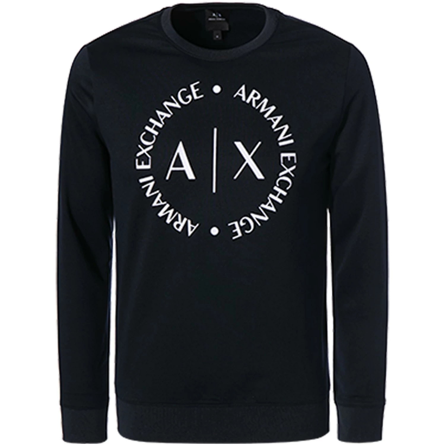 ARMANI EXCHANGE Sweatshirt 8NZM87/Z9N1Z/1510 Mikrofaser, Marine 1 ARMANI EXCHANGE Sweatshirt 8NZM87/Z9N1Z/1510 Mikrofaser, Marine