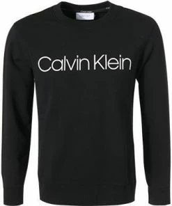 Calvin Klein Sweatshirt K10K104059/002 Baumwolle, Schwarz
