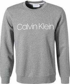 Calvin Klein Sweatshirt K10K104059/092 Baumwolle, Mittelgrau meliert, Grau