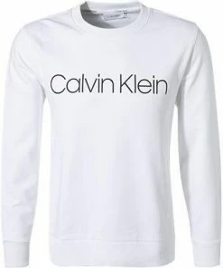 Calvin Klein Sweatshirt K10K104059/117 Baumwolle, Weiß