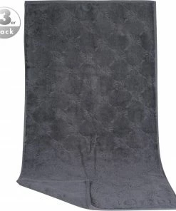 JOOP! Gästetuch 3er Pack 1670/GT/774 30 x 50, Anthrazit