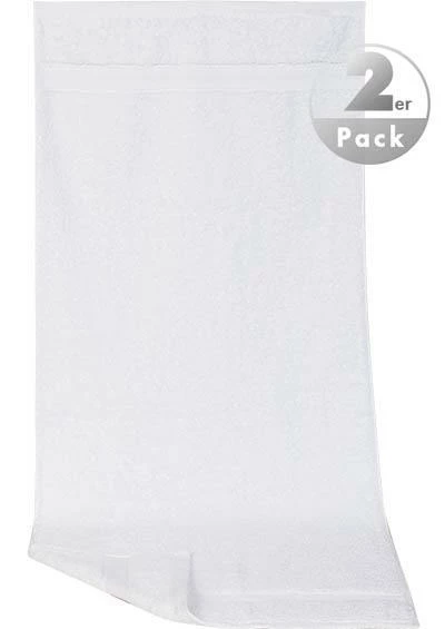 LASA Handtuch 50 x 100 cm 2er Pack 3409/HT/1 Handtücher, Weiß 1 LASA Handtuch 50 x 100 cm 2er Pack 3409/HT/1 Handtücher, Weiß